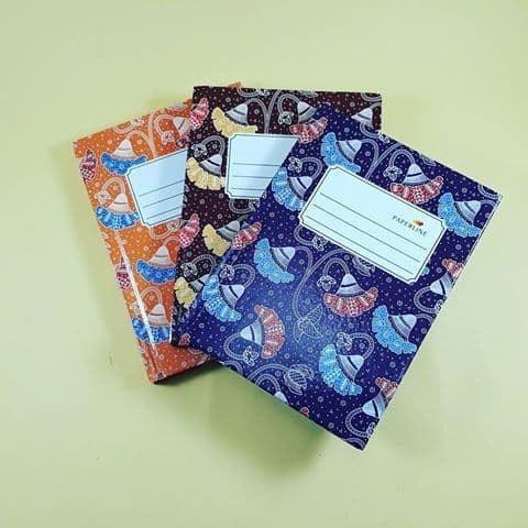 

buku octavo satuan (1buku) / buku oktavo paperline / buku hard cover A6