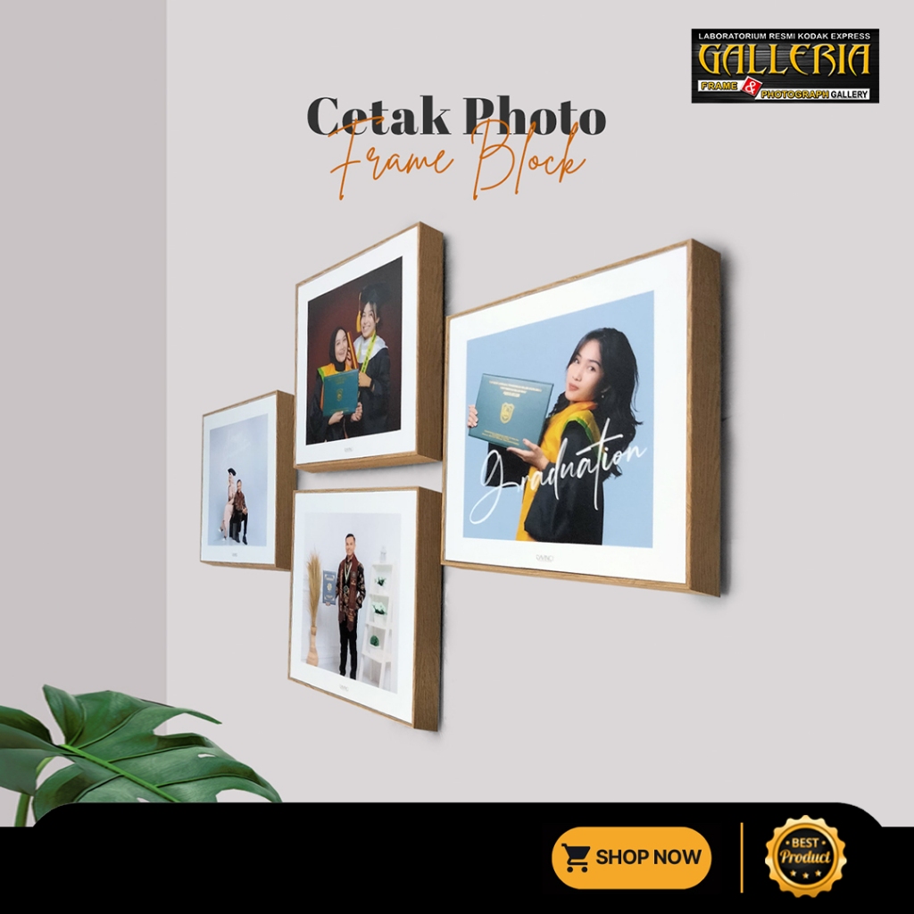 Cetak Foto Frame Block