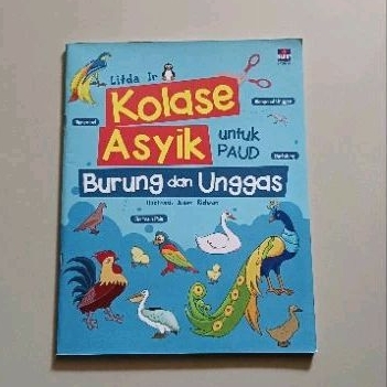 KOLASE ASYIK BURUNG DAN UNGGAS untuk anak PAUD