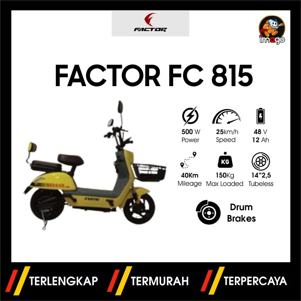 SEPEDA LISTRIK FACTOR FC 815
