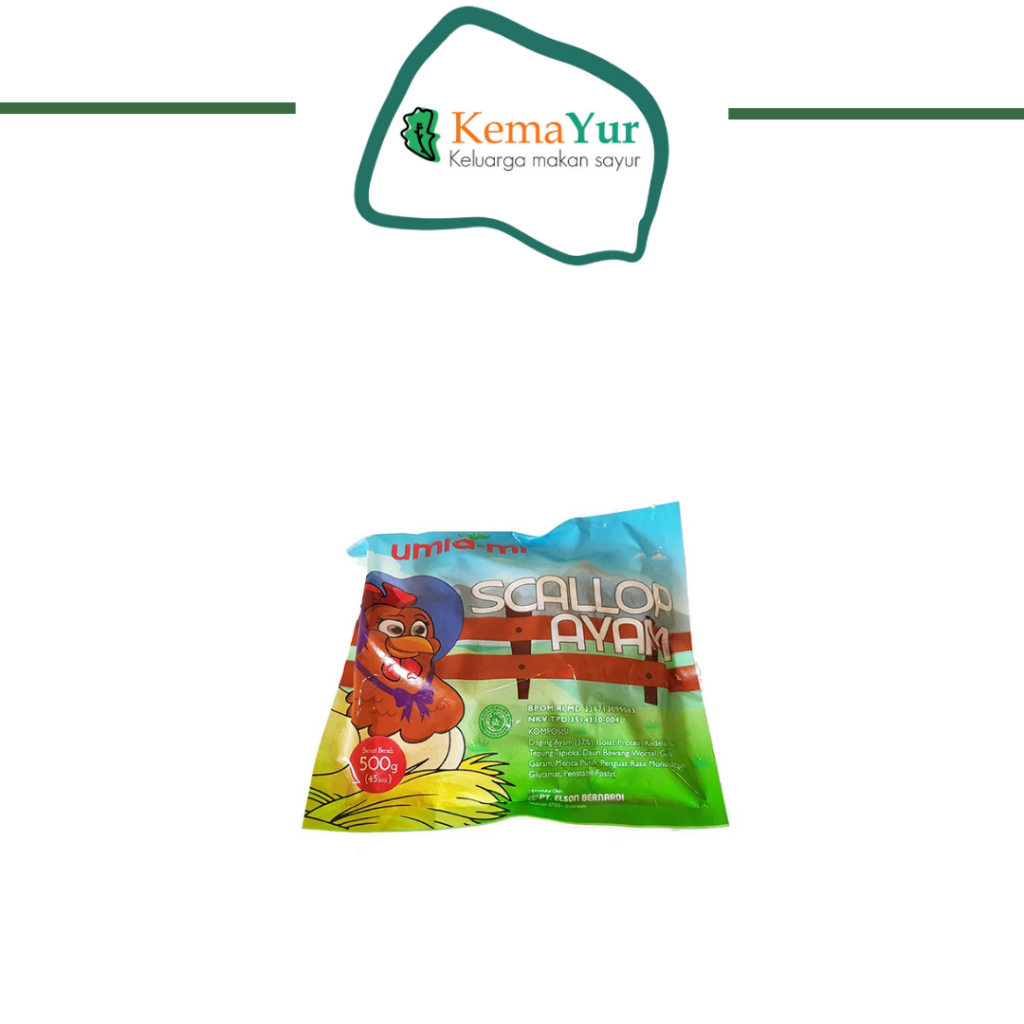 

FROZEEN SALLOP AYAM UMIAMI 500GR