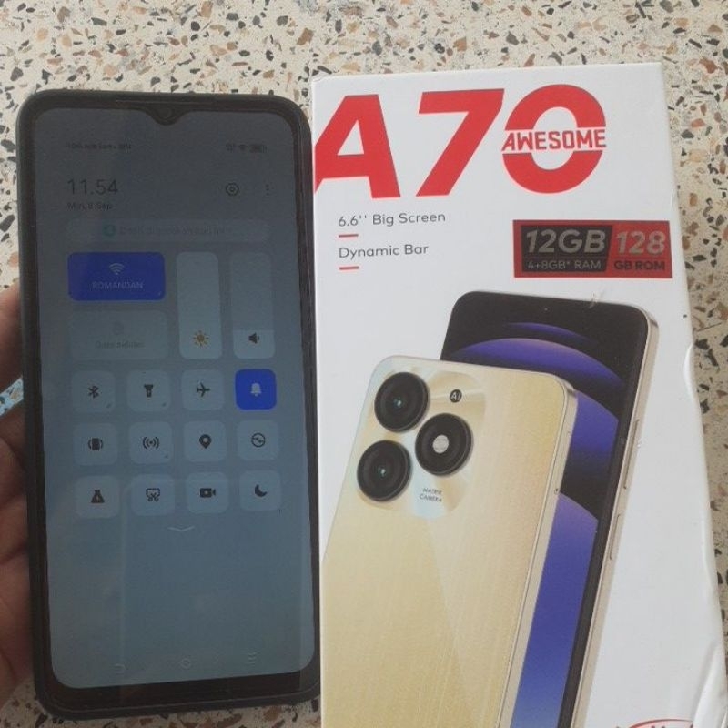 ITEL A70 AWESOME ORI SECOND