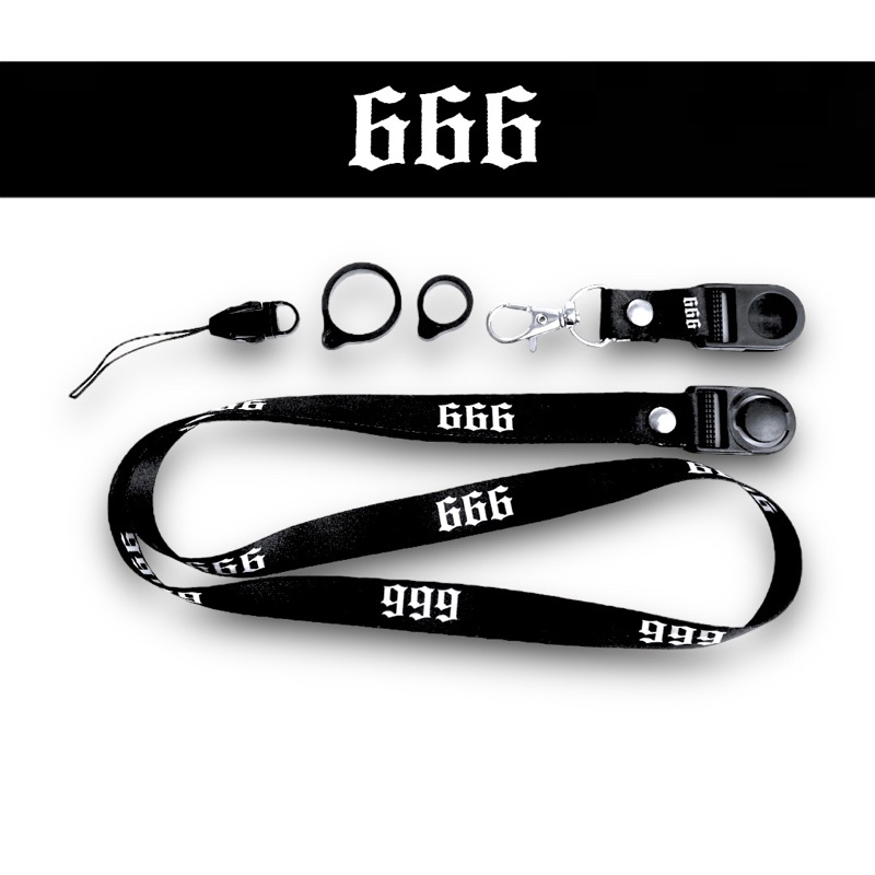 

666 SATAN LANYARD GANTUNGAN HANDPHONE