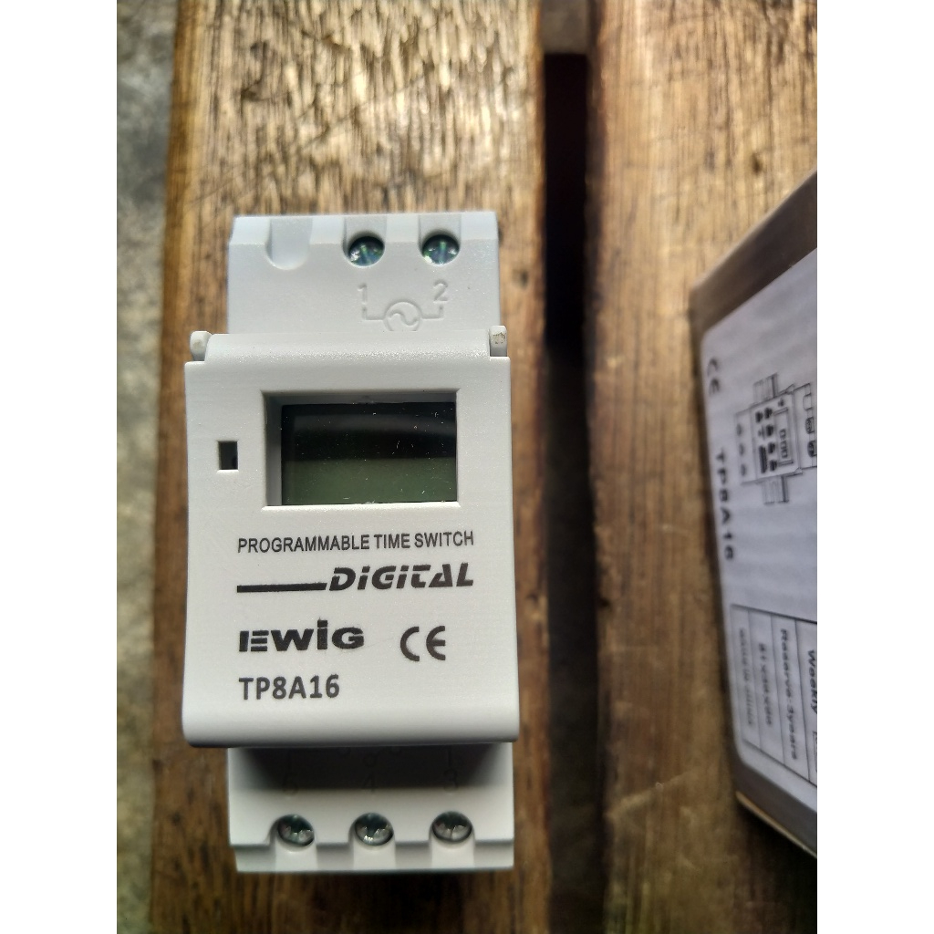 Timer Digital Automatis Ewig TP8A 16