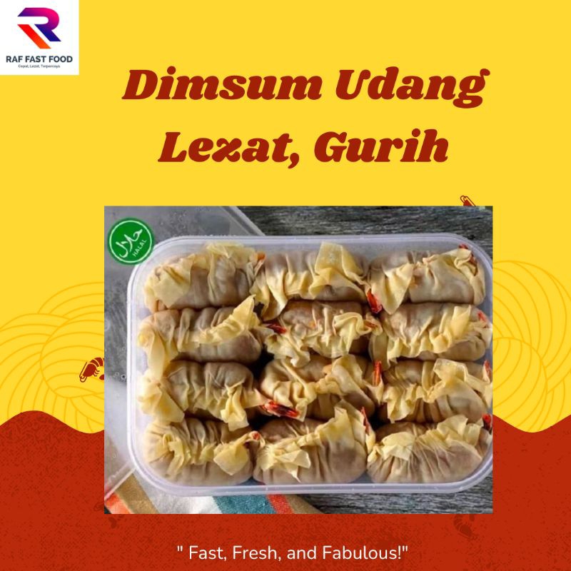 

TERBUKTI! Dimsum Paling Enak di Medan - Siomay Udang isi 12 Pcs