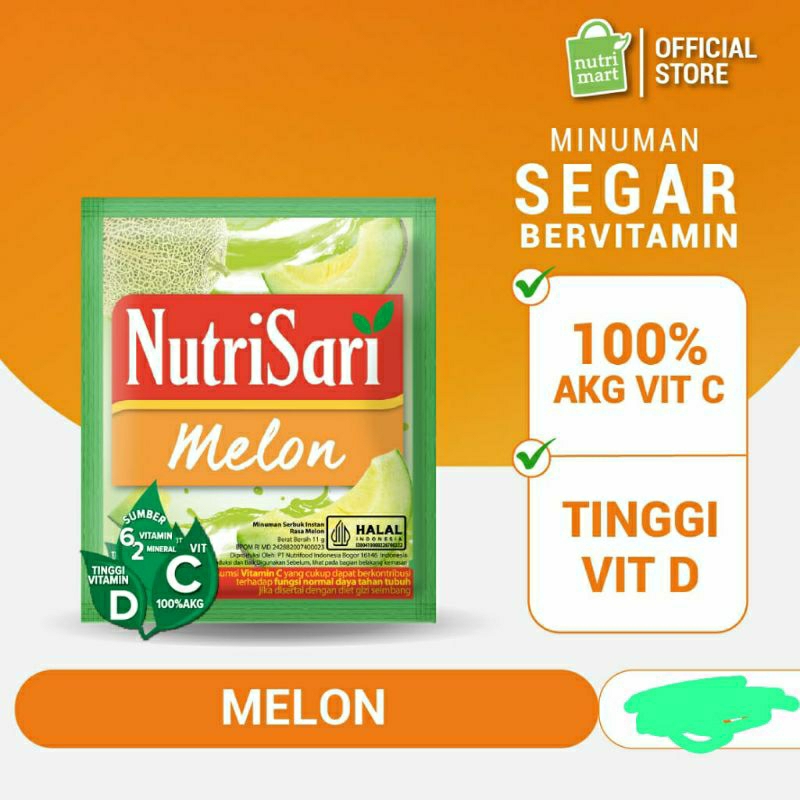 

[Rasa Baru] Nutrisari SacheT MeloN