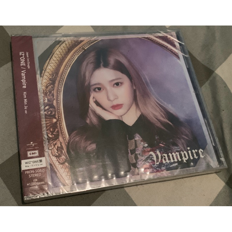 OFFICIAL IZ*ONE SEALED CD Kim Minju Vampire