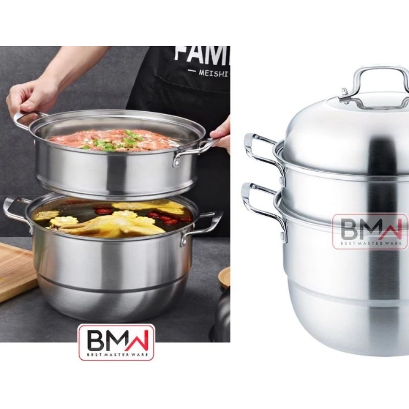 PANCI KUKUS 2 Tingkat STAINLESS