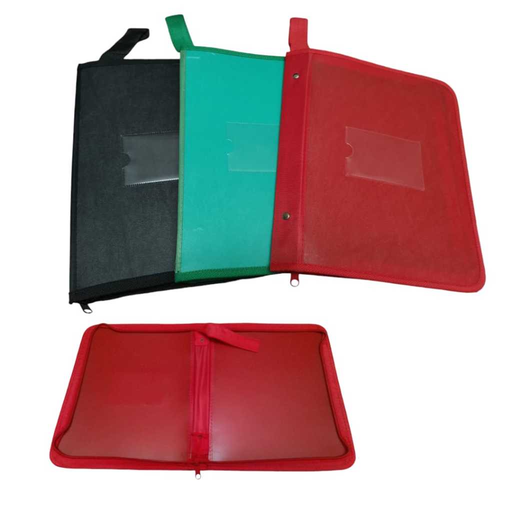 

Map Dokumen Sleting A5 Sleting Zipper Dop Non Transparan