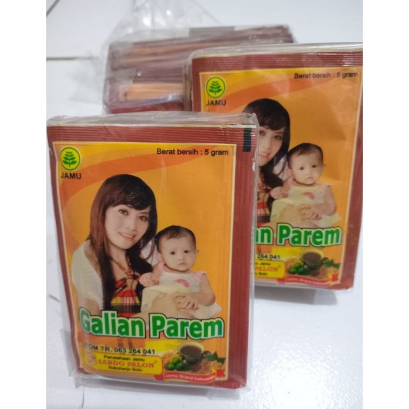 

Jamu Galian Parem Sabdo Palon isi 10 sachet