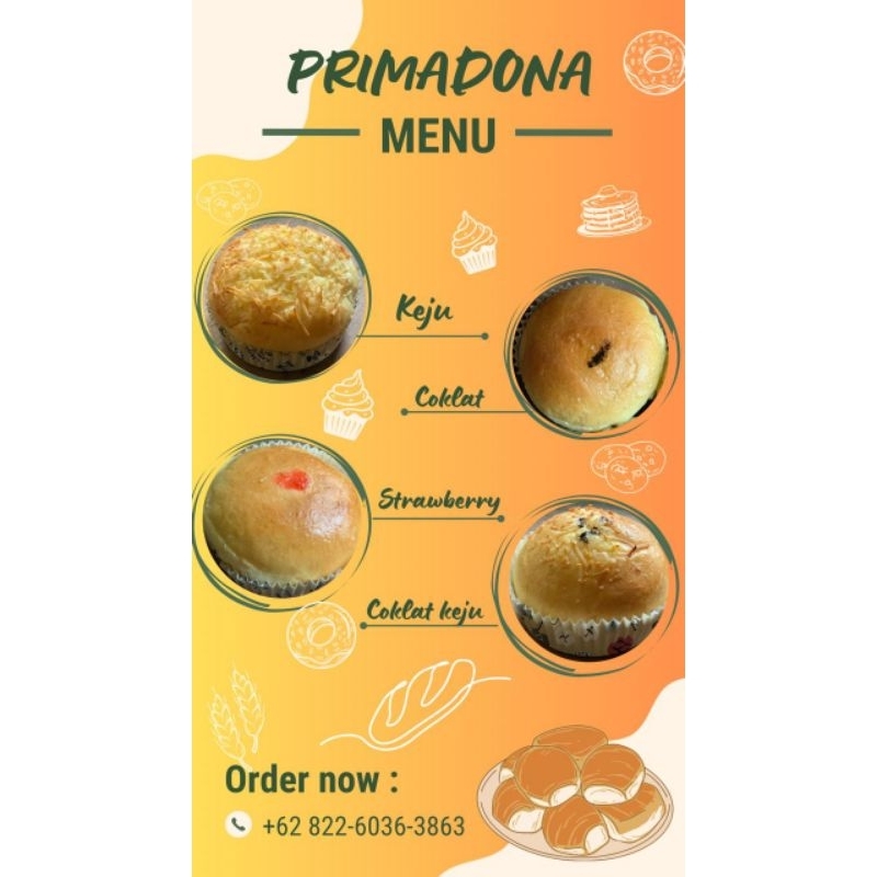 

PRIMADONA Roti Bluder mantap enaknya!