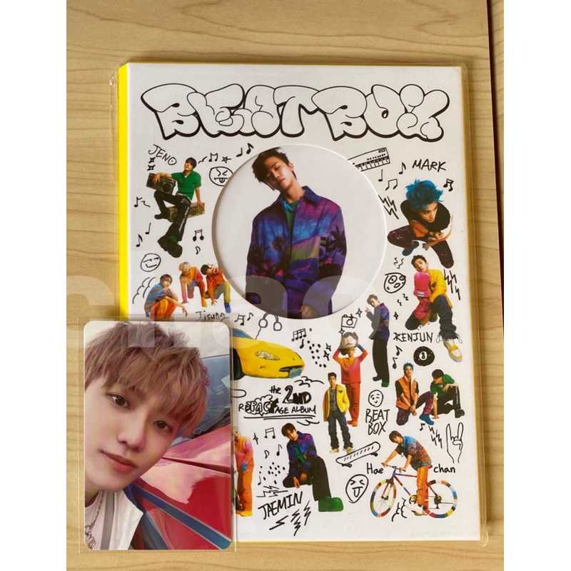 POSTCARD BOOK SET + PC JAEMIN NCT DREAM BEATBOX MD MERCHANDISE
