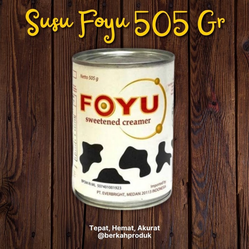 

Susu Kental Manis Foyu 500 gr per kaleng