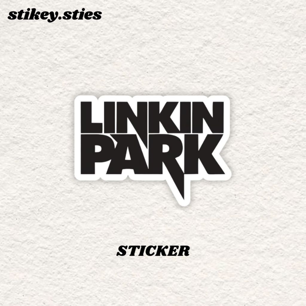 

STICKER BAND LINKIN PARK AESTHETIC BRAND ANTI AIR VINYL / STIKER HELM LAPTOP HP MOTOR TUMBLR TAS KOPER