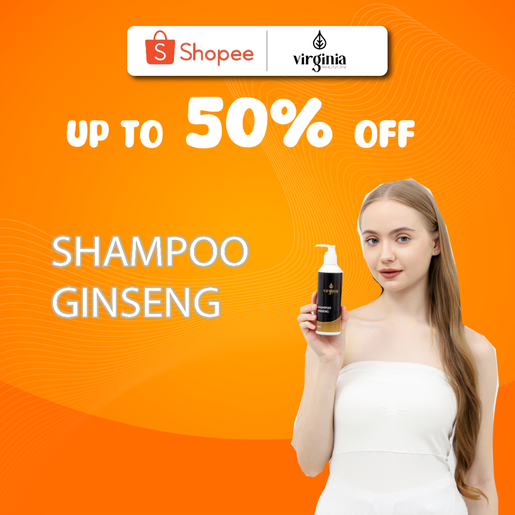 VIRGINIA BEAUTYCARE - SHAMPOO GINGSENG HAIRCARE EXTRACT RONTOK KERING