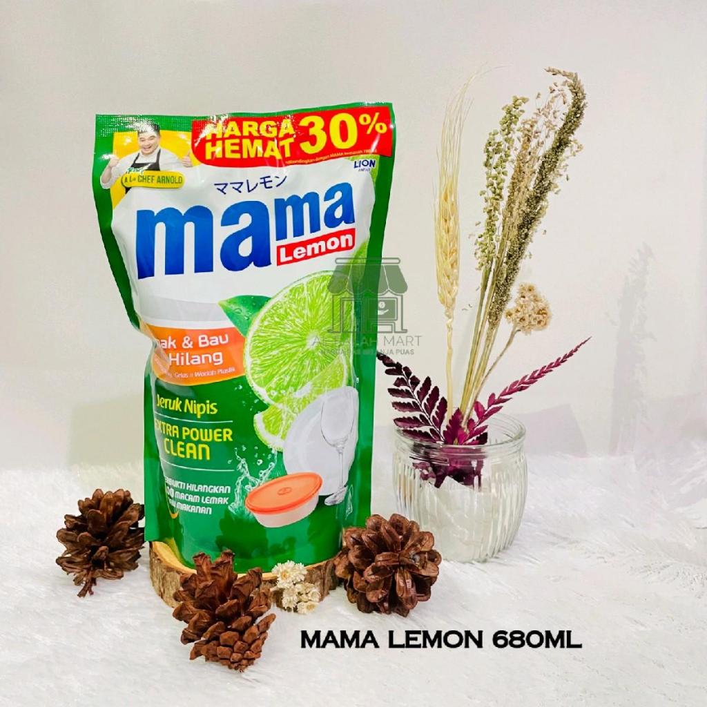 Mama Lemon 680ml/Jeruk Nipis/Lemon & Daun Mint