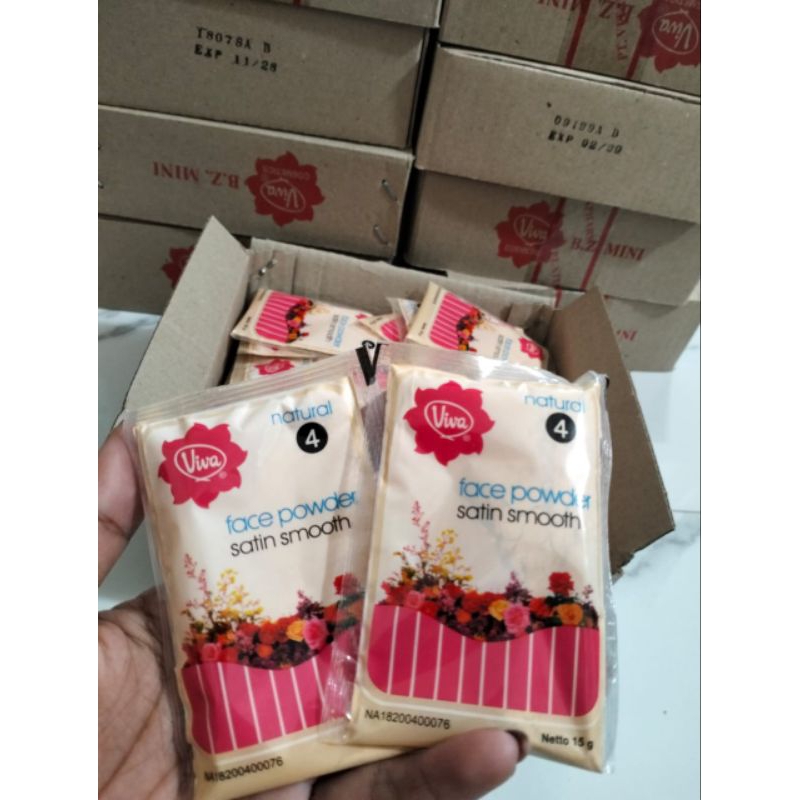bedak tabur natural Viva no 4