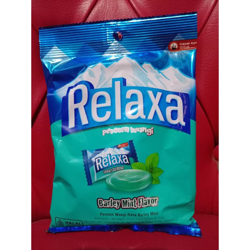 

Relaxa permen wangi 125gr ( 50 x 2,5 )