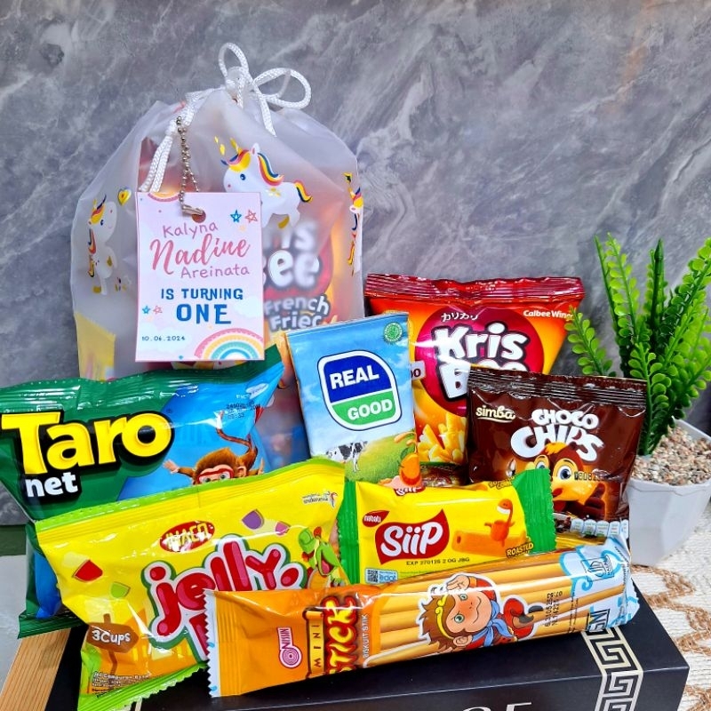 

FREE HANGTAG‼️ SNACK ULTAH ANAK | PARSEL ANAK | HADIAH LEBARAN MURAH