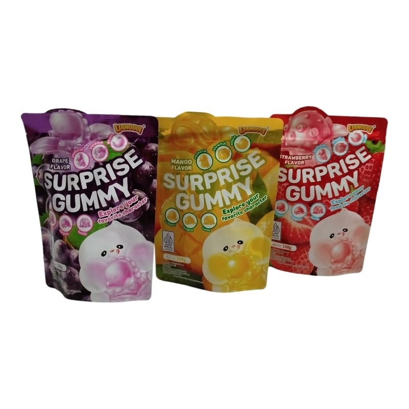 

LIANGGUI surprise gummy permen jely rasa buah isi 20pcs
