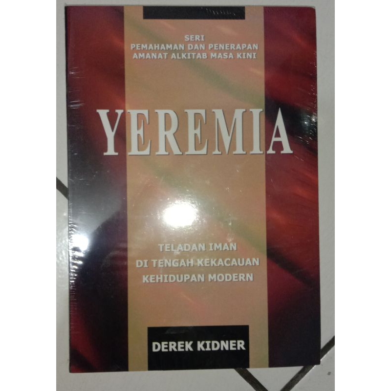 BUKU YEREMIA (BY DEREK KIDNER) (BARU)