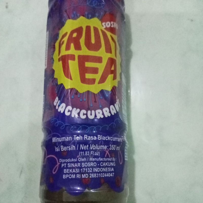 

Teh Botol Fruit Tea 350 ml