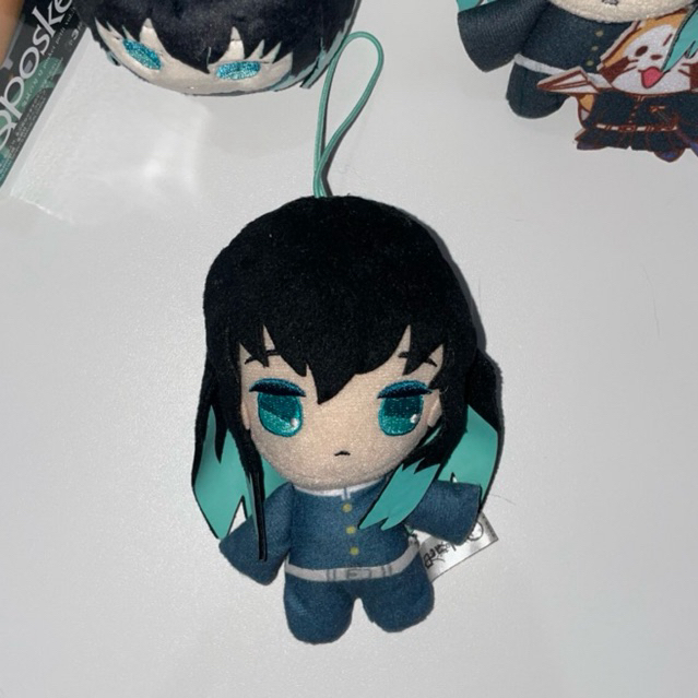 KNY Demon Slayer Muichiro Tokito Furyu Merch - Gantungan Kunci Boneka Plush Keychain