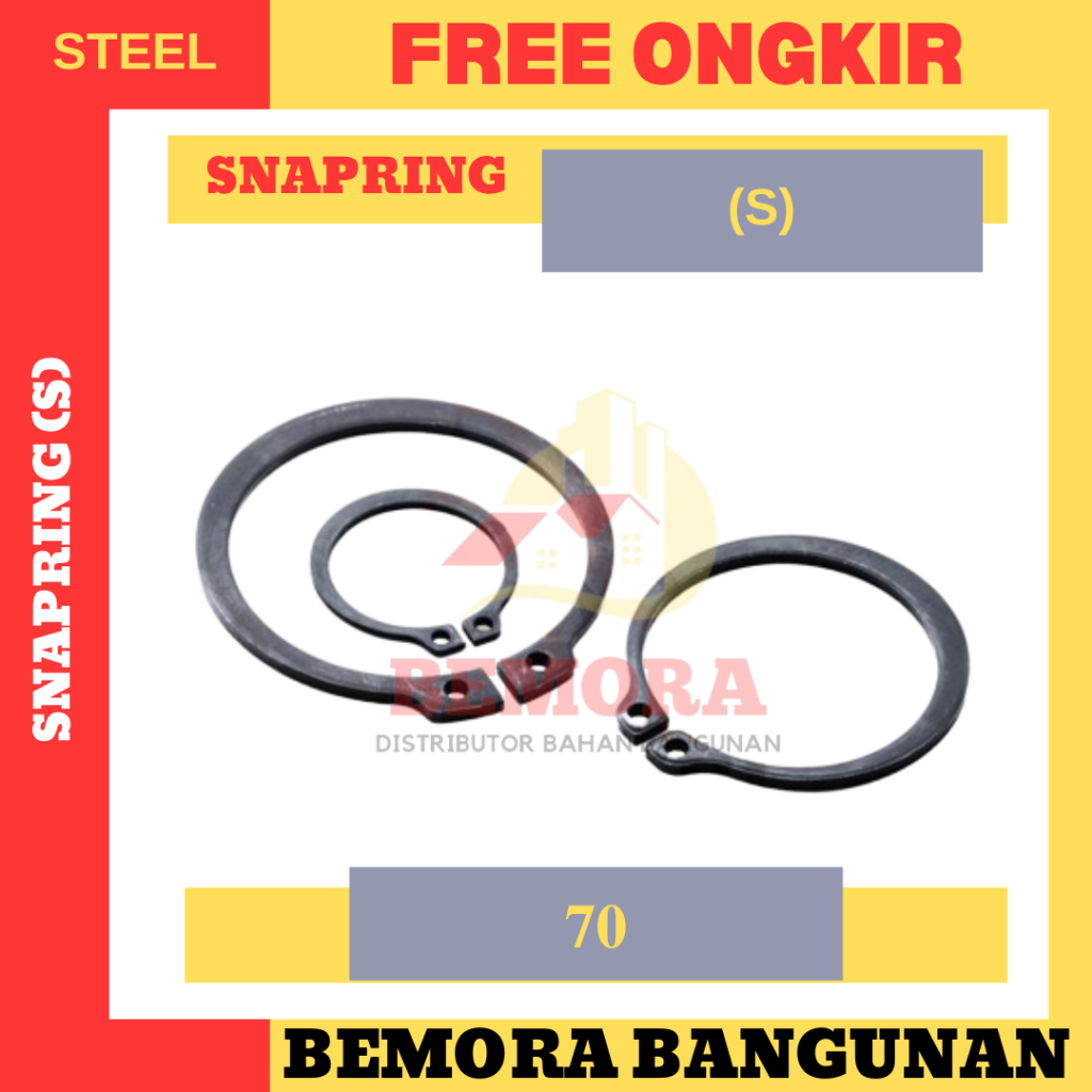 Snapring Type S (RRS) / Snap Ring Type S 70