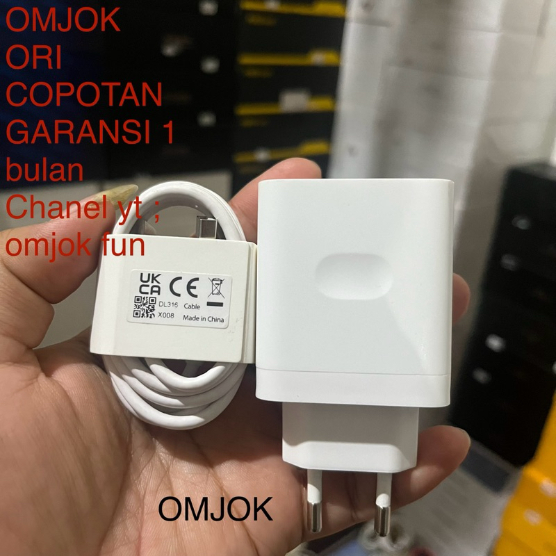 Charger Oppo 45W original copotan Asli