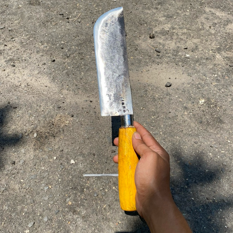 Pisau cincang Tangung Baja Per Asli Pisau Dapur Baja Pisau Serbaguna
