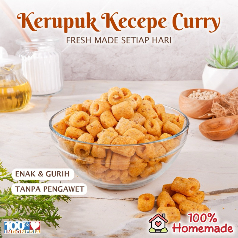 

kerupuk udang kecepe rebon curry orong orong