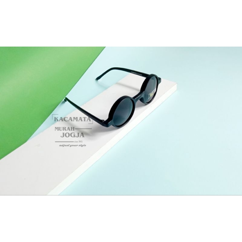 kacamata bulat boboho frame tebal,kacamata hitam boboho