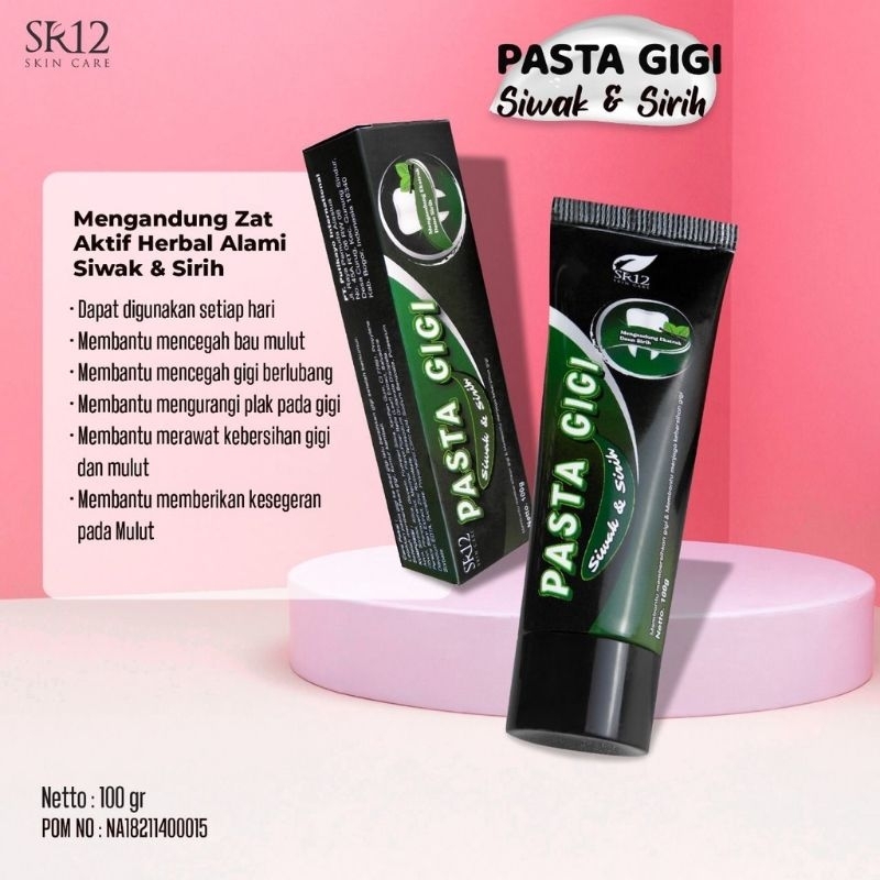 KOSMETIK SR12/PASTA GIGI SR12 / PASTA GIGI / PASTA GIGI CHARCOAL / PASTA GIGI SIWAK & SIRIH