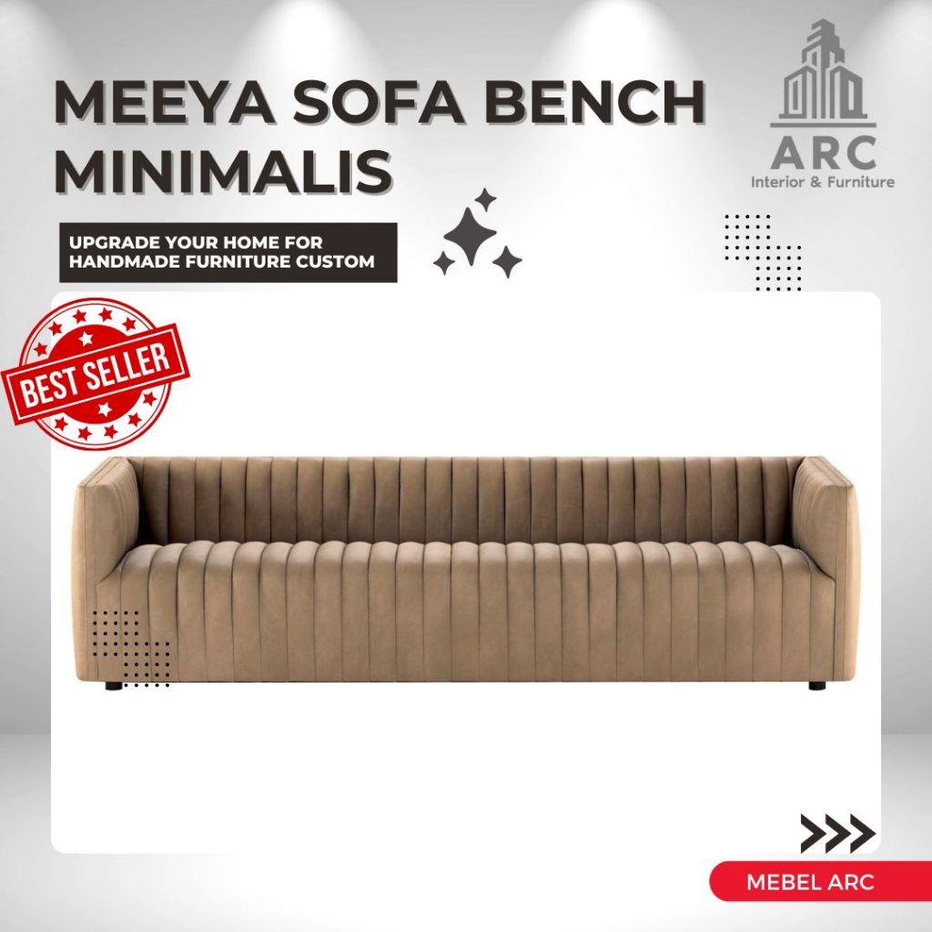 Sofa Bench Rangka Kayu Jati / Sofa Bench Minimalis Modern
