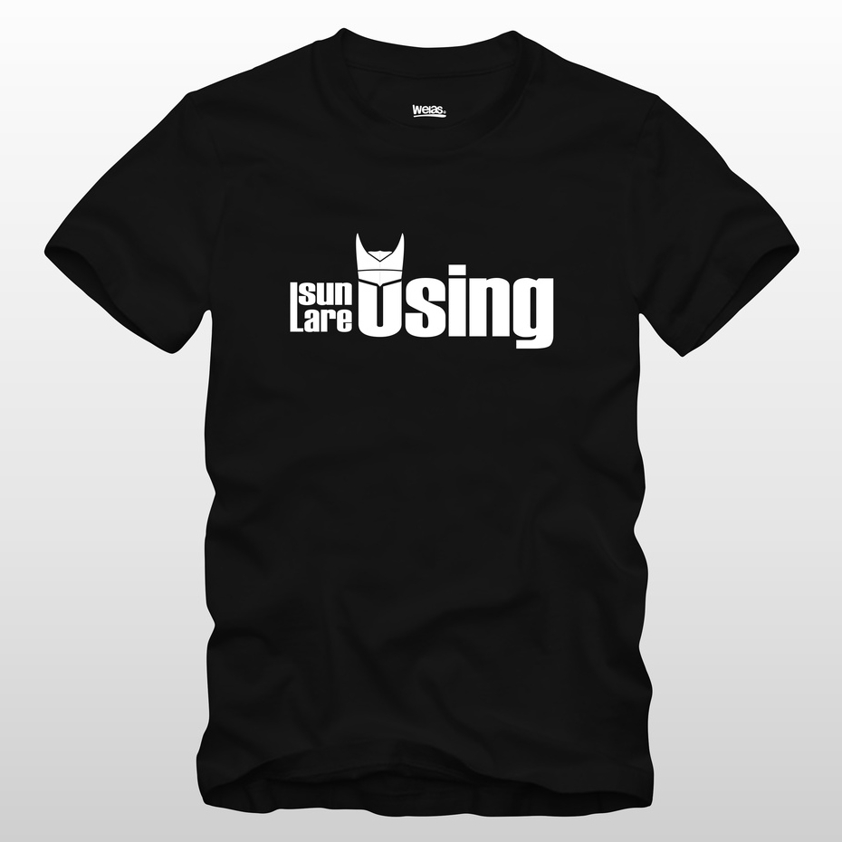 WELAS OFFICIAL X BANYUWANGI ISUN LARE OSING BLACK | Kaos | T-shirt | Lengan Pendek | Kaos Pria