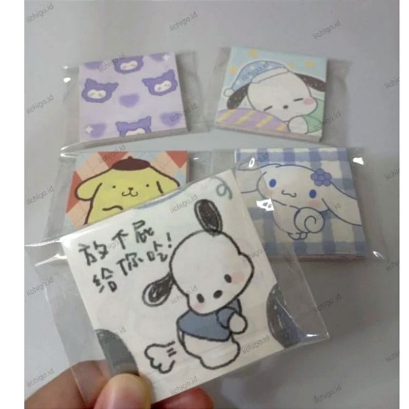 

[35 sheets] memo paper/memo pad sanrio edition