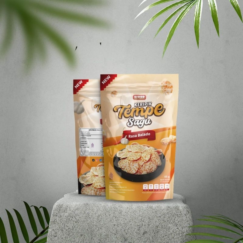 

[TERMURAH] Kripik Tempe Sagu Premium 100gr Asli Khas Malang