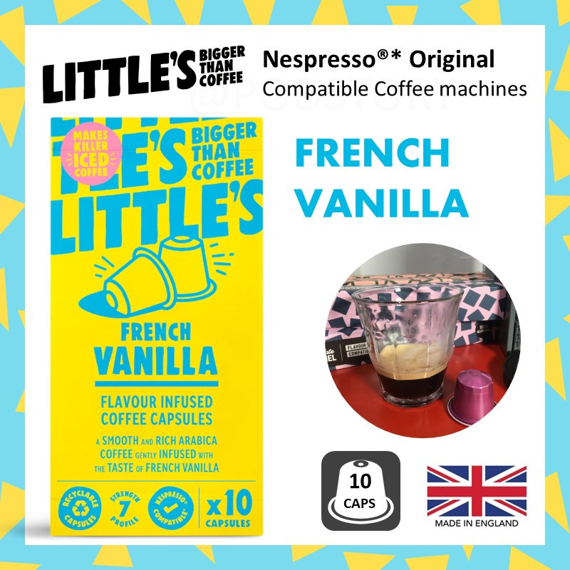 

Little's Coffee French Vanilla Untuk Mesin Nespresso - Cocok dengan Susu