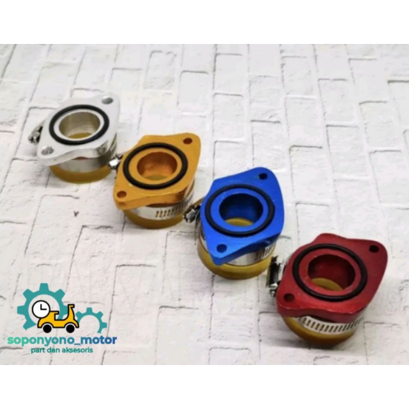 INTEK MANIPOL PE 28 MOTOR CB TIGER SATRIA FU GL PRO INTAKE MANIPOL PE28