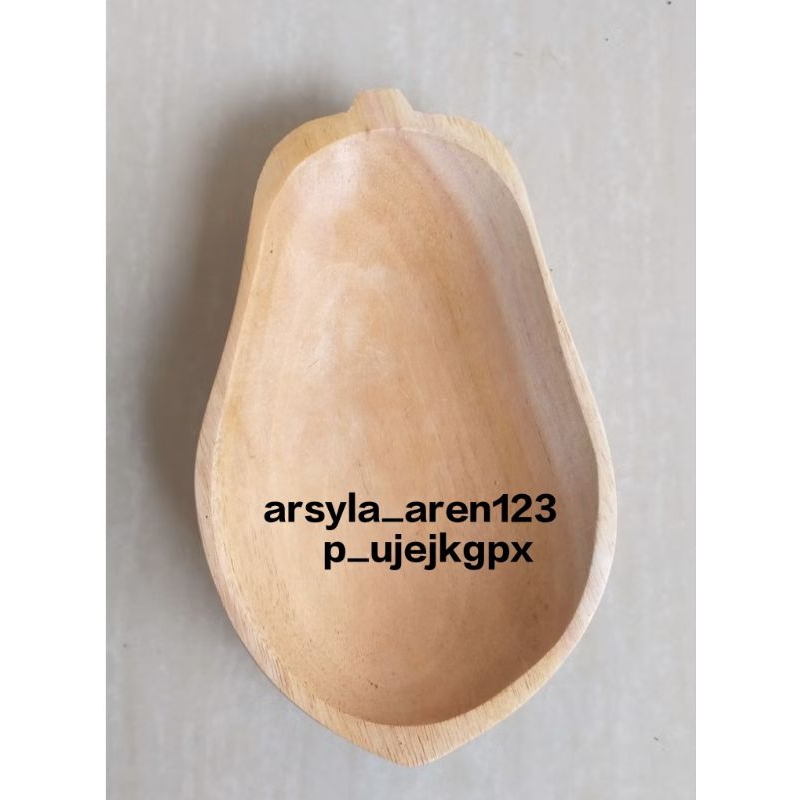 piring saji/wadah saji/wadah sambal pepaya