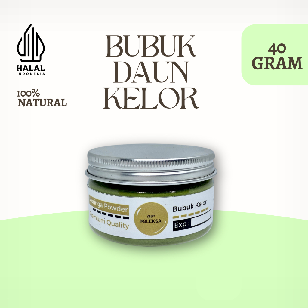 

Murni Bubuk Daun Kelor Organik 100% / Moringa Powder Healthy Food