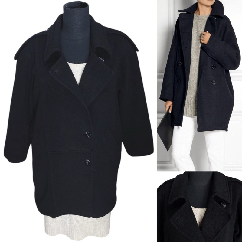 Preloved Wool Coat PERLE 992405