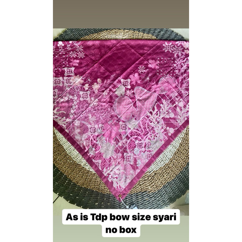 BUTTONSCARVES AS IS TDP BOW SYARI XL