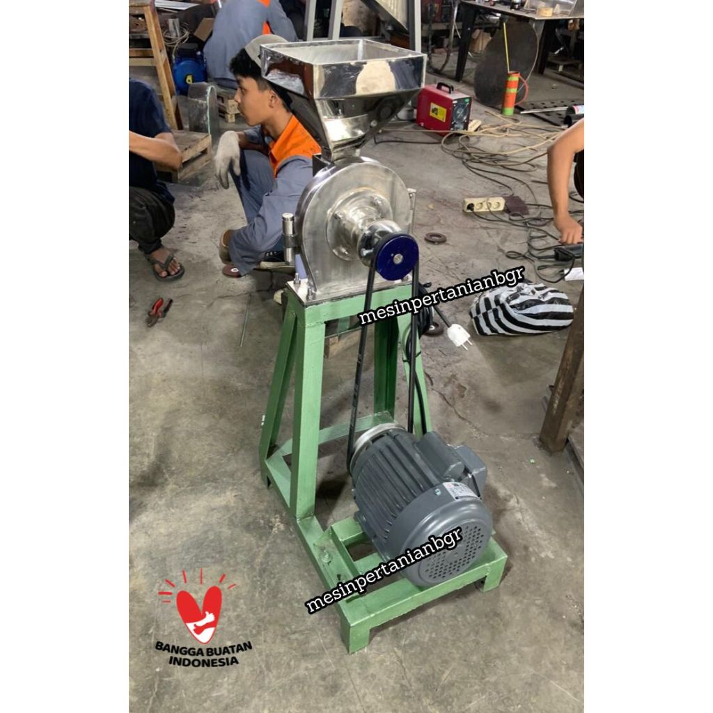 Mesin Disk Mill FFC 15 - Penggiling Tepung Diskmill FFC15 Stainless Steel