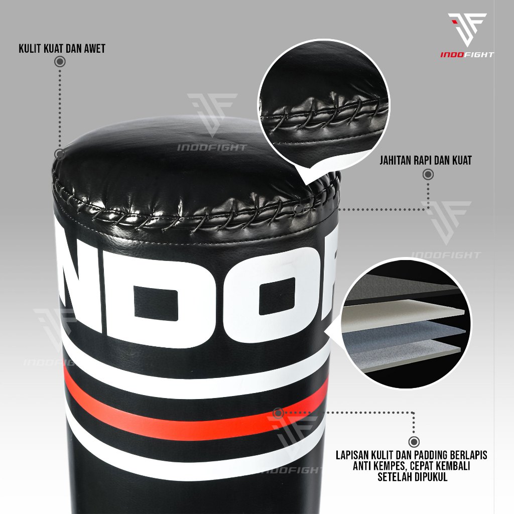 Samsak Berdiri Indofight Sansak Tinju Isi Samsak Berdiri Standing Punching Bag Samsak Tinju Berdiri