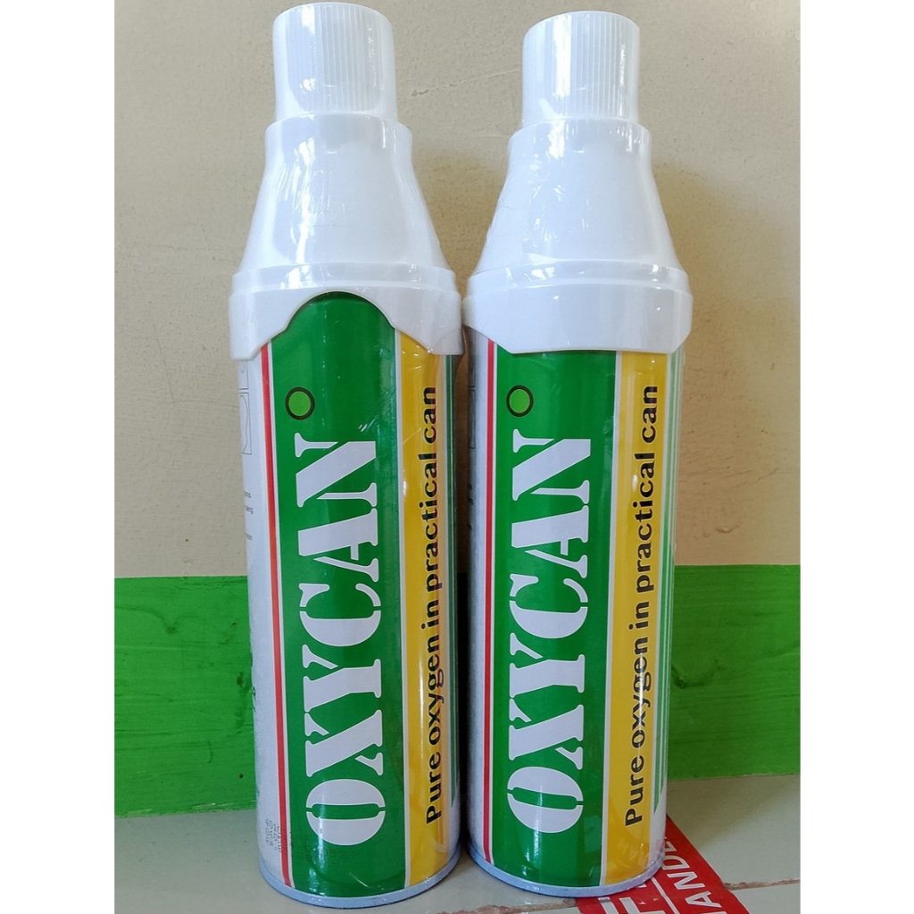 SAMATOR | Oxycan Green 500cc | Oksigen Portable Kaleng