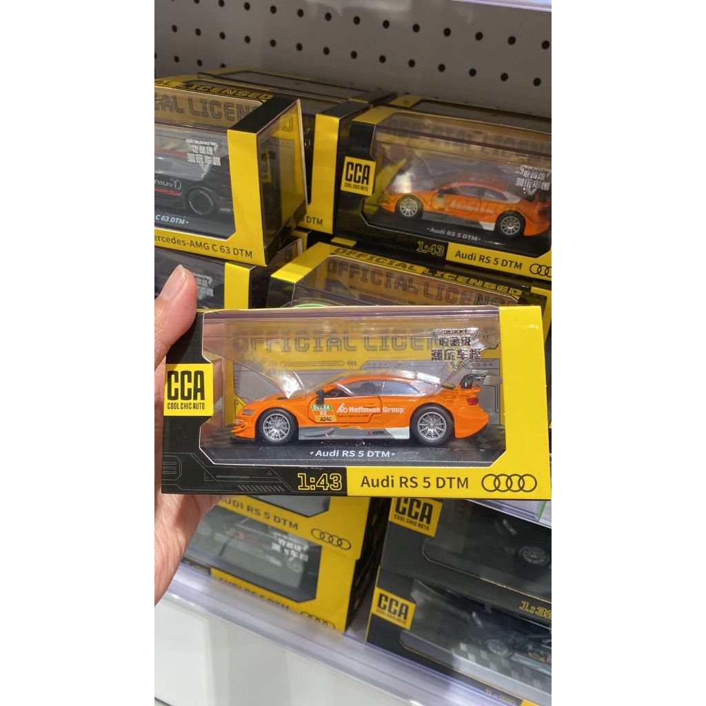 CCA 1:43 AUDI RS 5 DTM ORANGE/BLACK