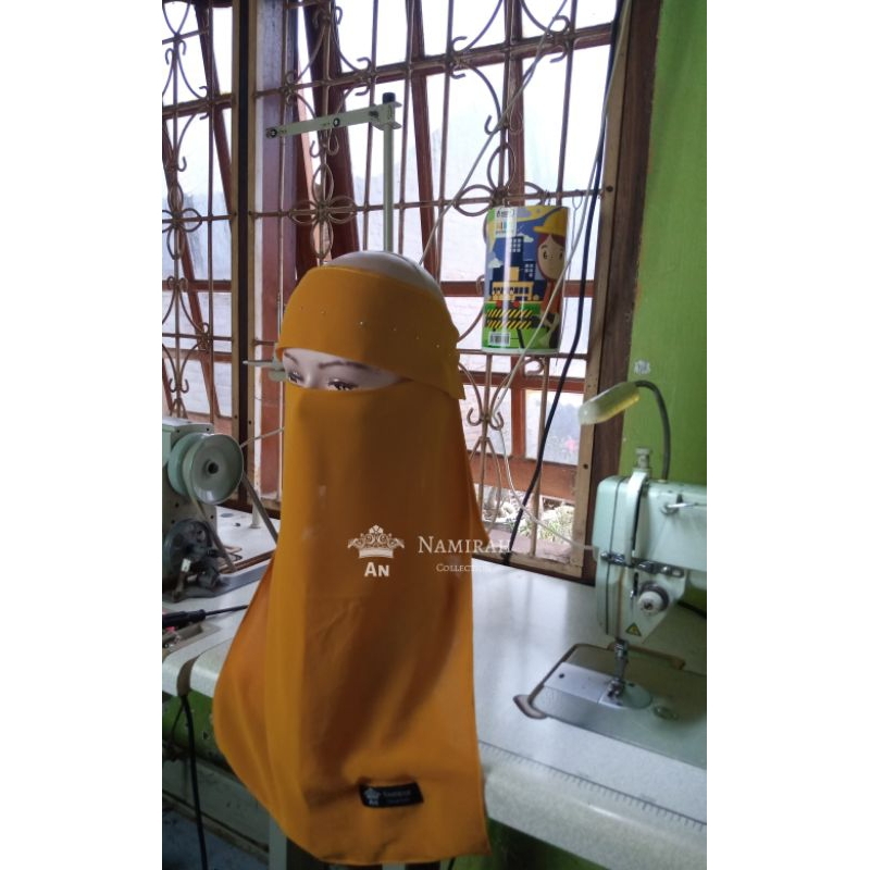 niqab bandana poni manik / cadar poni manik