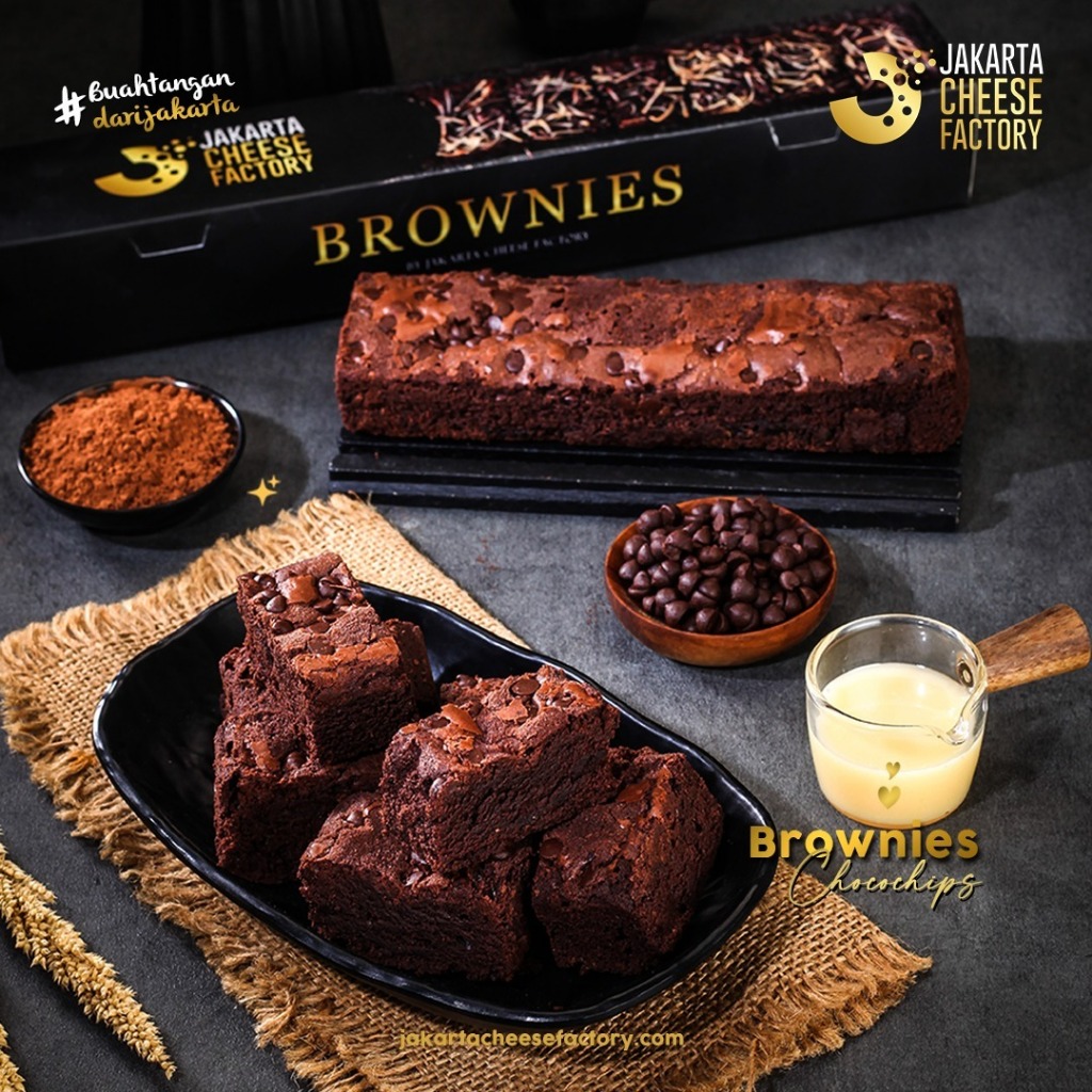 

BROWNIS CHOCOCHIPS (JAKARTA CHEESE FACTORY)