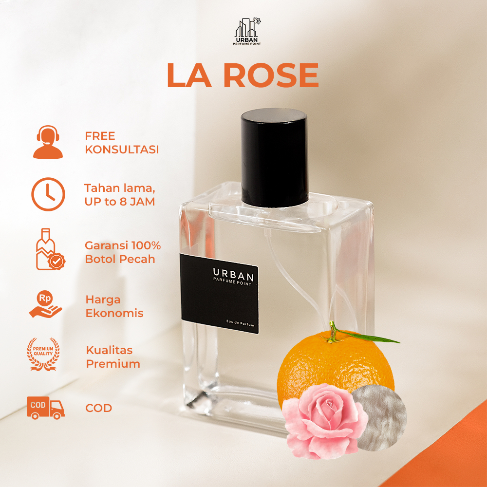 Urban Perfume Point - Inspired by Baccarat La Rose - Parfum Best Seller Cewek